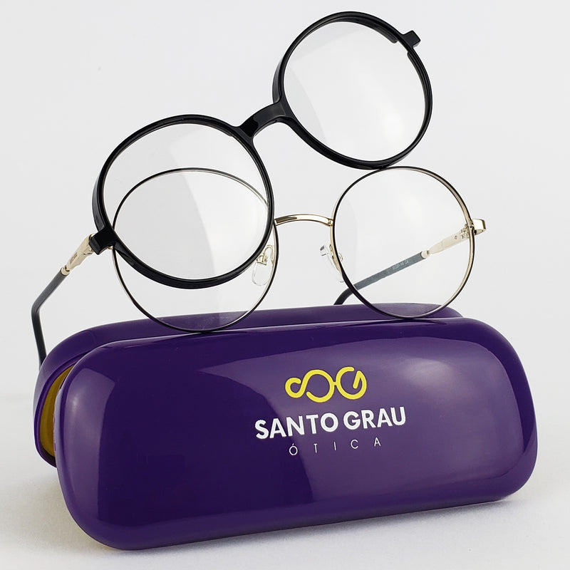 Óculos Clipon Fotossensível Galliano