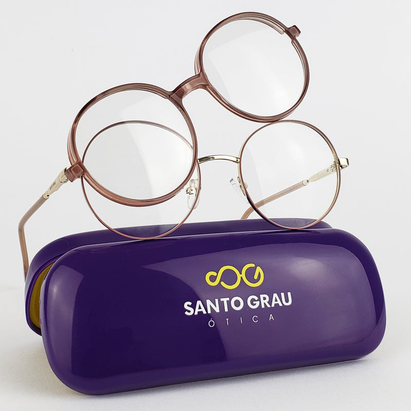 Óculos Clipon Fotossensível Galliano