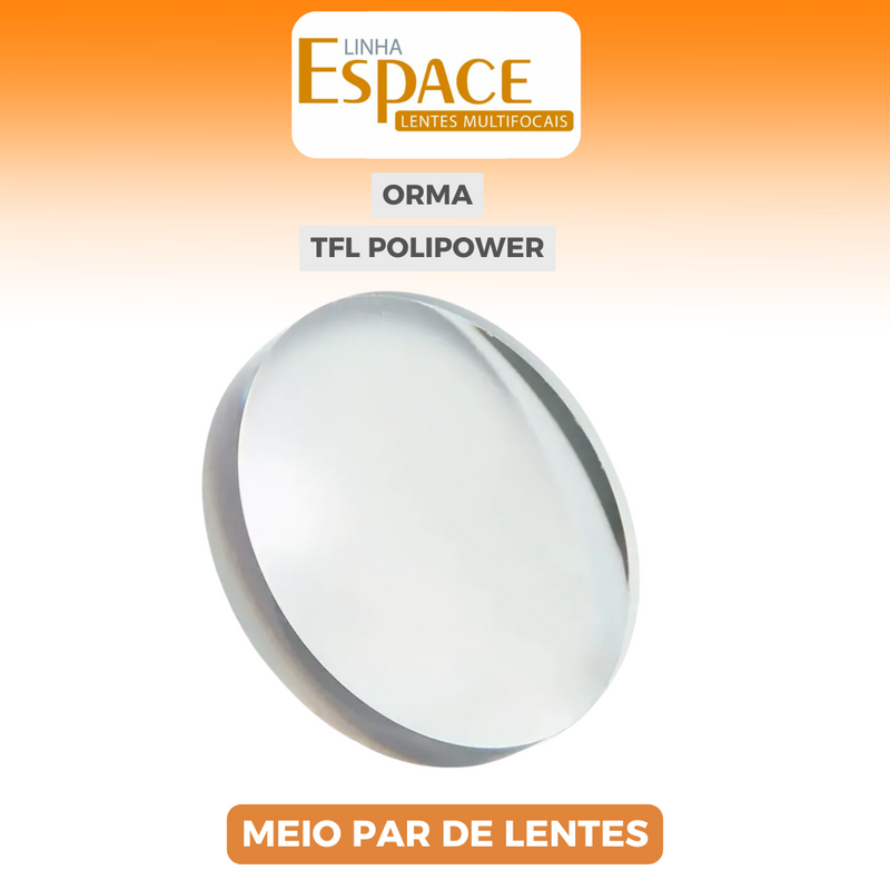 LENTE ESPACE PLUS TFL POLIPOWER MULTIFOCAL (Tradicional)