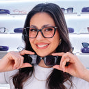 Óculos Clipon Glamuroso