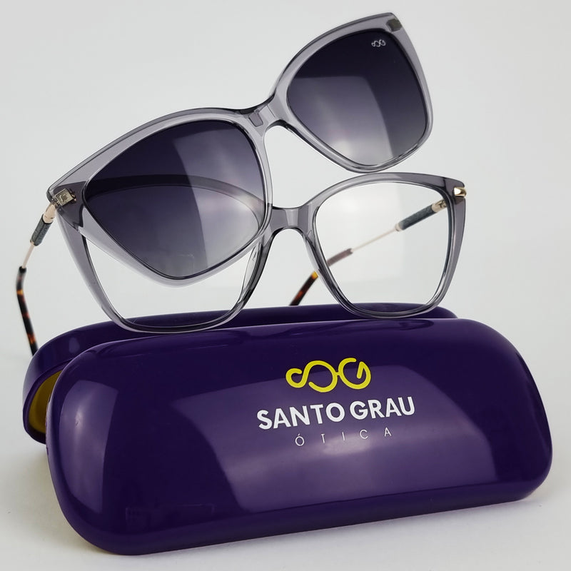 Óculos Clipon Glamuroso