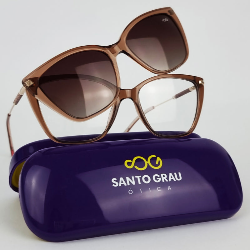 Óculos Clipon Glamuroso