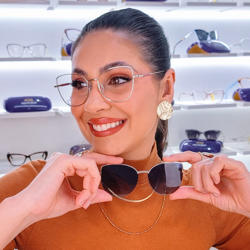 Óculos Clipon Fenda 8