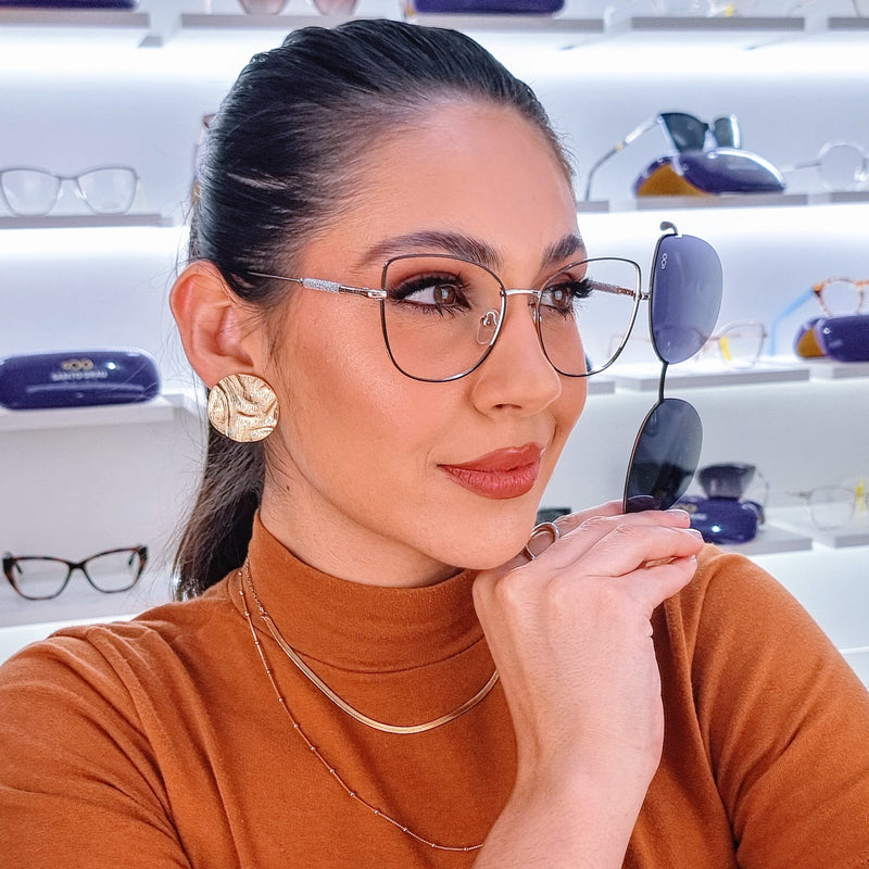 Óculos Clipon Fenda 8