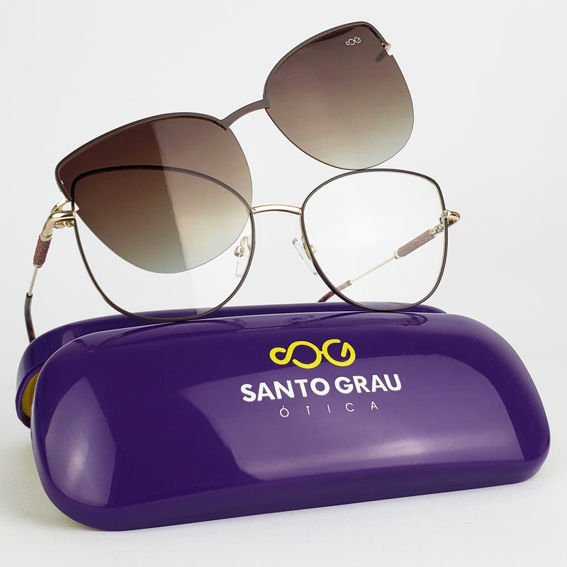 Óculos Clipon Fenda 8