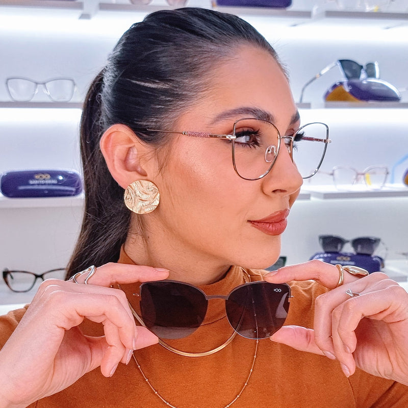 Óculos Clipon Fenda 8