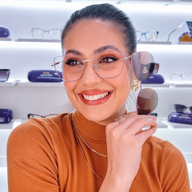 Óculos Clipon Fenda 8