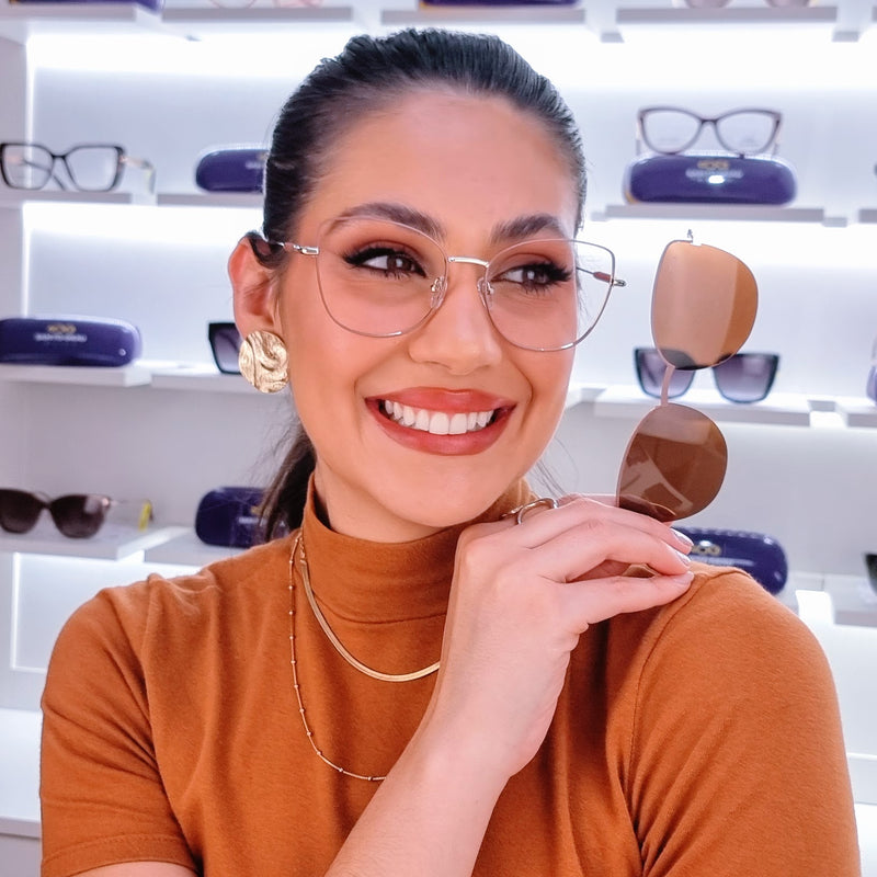 Óculos Clipon Fenda 8