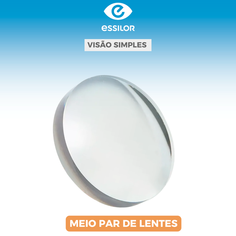 LENTES VISÃO SIMPLES ESSILOR